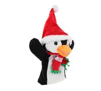 Homoyoyo Main Peluche de Noël Douce et Confortable Marionnettes Doigts Animaux pour Jeux Histoires Garçon Fille Interaction Parent Garçon Fille Cadeau