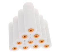 Homoyoyo Manchons en Mousse pour Rouleau à Peinture 6 Pouces Lot de 10 Pièces Accessoires Compatibles Peinture Murale Mousse Basse Densité Remplacement Pratique pour Décoration