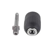 Homoyoyo Mandrin De Perçage Autobloquant 2-13 Mm Avec Tige D'extension Carrée, Adaptateur De Perceuse Pour Visseuse, Serrage Rapide, Usage Professionnel