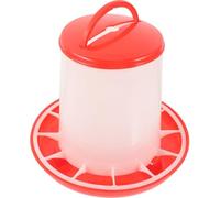 Homoyoyo Mangeoire à Poules Suspendue Plastique Seau Alimentation Résistant Aux Chocs Mangeoire Poulet Pratique et Facile à Nettoyer pour Aliments Poussins et Volaille Extérieure