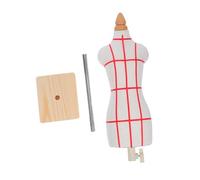 Homoyoyo Mannequin Féminin Ajustable pour Couture et Enseignement Buste Portable pour Tailleur et Création de Vêtements
