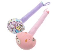 Homoyoyo Marteaux De Massage Mains En Moxa 2 Pcs 26 Cm Bâton De Massage Musculaire Portable Couleurs Pastel Relaxation Corps Détente Usage Domestique Thérapeutes