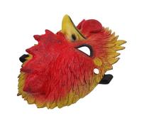 Homoyoyo Masque De Poule Halloween - Accessoire Cosplay Et Unique Pour Fête - Carnaval Et Mousse Élastique Ajustable Idéal Pour Adultes Et Enfants
