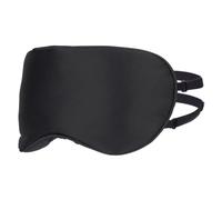 Homoyoyo Masque De Sommeil En Soie 100% Naturelle, Cache-œil Noir à Double Sangle Réglable, Léger Et Lavable, Masque Yeux Pour Sommeil Réparateur, Voyage Et Détente, Unisexe