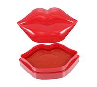 Homoyoyo Masque Hydratant pour Lèvres Anti-dessèchement 20 Pièces Format Sommeil Soin des Lèvres Sec Rouge Boîte Portable