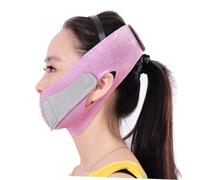 Homoyoyo Masque Lifting Ceinture Élastique Ajustable V pour Menton Fin et Tonification Peau Bande Visage Raffermissante Relâchement Support Ronflement Unisexe