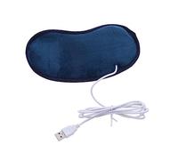 Homoyoyo Masque Yeux Chauffant Électrique Usb Masque Relaxant Pour Soulager La Fatigue Oculaire Sécheresse Et Troubles Du Sommeil Thermique Intégrée Bureau Voyage Et Sommeil Profond Bleu