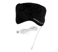 Homoyoyo Masque Yeux Chauffant USB Réglable Masque de Nuit Chauffant à Vapeur pour Cache Oeil Doux et Occultant pour Sommeil Hydratant et Confortable pour Yeux Secs