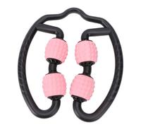 Homoyoyo Massage Roller Fitness pour Muscle Relaxer Stick de Massage Multifonction Matériau Confortable Améliore Circulation Sanguine et Tensions Adapté Homme Femme Rose Sakura