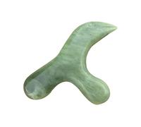 Homoyoyo Masseur de Points Acupuncture Jade Naturel Outil de Soin pour Massage Réflexologie Stimulation Circulation Sanguine et Détente Nerveuse Couleur Aléatoire Couleur Aléatoire
