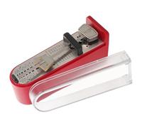 Homoyoyo Métronome Mécanique Précis pour Piano Rouge, Accessoire Musical Portable pour Guitare, Violon, Batterie - Rythme Puissant et Stable, pour Entraînements et Examens de Musique