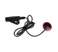 Homoyoyo Micro de Guitare Acoustique Piézoélectrique sans Pile, Capteur de Son Compact en Plastique Noir, Accessoire pour Guitare, Ukulélé et Banjo, Ramassage Contacts Précis pour Musique