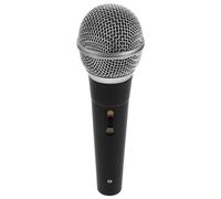 Homoyoyo Microphone Factice pour Enfants, Accessoire Portable en Plastique pour Jeux de Rôle, Prise de Parole en Public, Halloween, Noël, Cosplay, Musique, Anniversaire