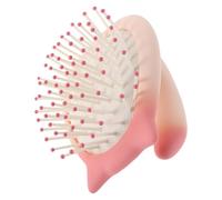 Homoyoyo Mini Brosse à Cheveux pour Garçon Fille Démêlante Plate Voyage Cheveux Secs Rose Petite Coussin Garçon Fille Mignon