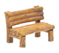 Homoyoyo Mini Chaise en Bois pour Décoration de Jardin Miniature Support de Téléphone de Bureau Accessoire Village Féerique Présent Fille 7 Chaise Miniature Décorative Légère