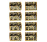 Homoyoyo Mini Coffres au Trésor Pirate en Plastique, Modèle Réaliste 5,8 Cm, Petites Boîtes à Trésors pour Décoration Fête, Anniversaire et Jeux de Société