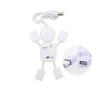Homoyoyo Mini Concentrateur USB à Ports Répartiteur De Données pour Ordinateur Portable Et Tablette Blanc