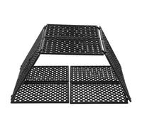 Homoyoyo Mini Parcours d'obstacles en Plastique pour Clôture de Ferme, Ensemble de Barrière de Sécurité, Accessoire pour Dioramas et Jeux de Construction Miniature