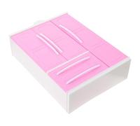 Homoyoyo Mini Penderie pour Poupée 3 Portes Armoire à Vêtements de Poupée en Bois Meuble Miniature Décoratif pour Maison Organisateur de Vêtements Accessoire Jeu Garçon et Filles Éducatif