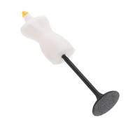Homoyoyo Miniature Mannequin Support Stable pour Vêtements de Poupée et Bijoux Présentoir Multifonction Compact et pour Accessoires Modèle Blanc pour Créations Garçon Fille