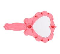 Homoyoyo Miroir Magique pour Filles Lumineux à Main de Cœur, Miroir de Poche LED sans Pile, D’anniversaire et Présent de Fête pour Garçon et Filles, Accessoire de Jeu Créatif et Festif