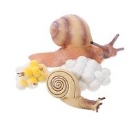 Homoyoyo Modèle Pédagogique de Croissance D’Escargot en Plastique Réaliste, Jeu Éducatif Cognitif pour Garçon et Filles, Figurines de Cycle de Vie Animalière, Scientifique Éducatif