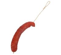 Homoyoyo Modèle Réaliste de Saucisse Sèche Factice en Plastique Incassable, Accessoire Alimentaire Décoratif pour Séance Photo Culinaire et Jeu D’Imitation, Taille Pratique Cuisine