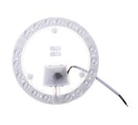 Homoyoyo Modulo LED circolina led 18w bianco applique plafond panneau de plafonnier carte source lumière d'éclairage transformation Adatto per Telai di Plafoniere in Ferro 220V