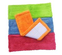 Homoyoyo Mop Pad Recharge Corail Doux Rouge Pour Nettoyage Housse Balai Lavable Pour Usage Domestique Et Commercial Compatible Spray Mop Réutilisable Et Facile à Installer