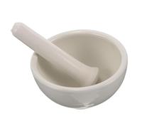 Homoyoyo Mortier et Céramique pour Cuisine Bol de Broyage Ergonomique pour Épices Ail et Compléments Outil Simple