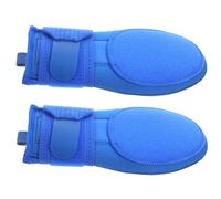 Homoyoyo Moufles de Glisse de Baseball Unisexes Ajustables Bleus, Anti-dérapants Rembourrage Haute Densité, Confort Respirant et Évacuation Rapide Transpiration pour Entraînement Sportif