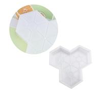 Homoyoyo Moule à Pavé Auto-Bloquant En Béton Pour Allées Et Jardins - Outil De Bricolage DIY Pour Créer Des Chemins En Pierre Durable Et Esthétique