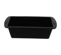 Homoyoyo Moule à Rectangulaire en Silicone Antiadhésif Noir Cadre Renforcé Cuisson Uniforme Rapide Réutilisable Toast et Pâtisserie Maison Usage Domestique et Professionnel