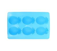 Homoyoyo Moule à Savonnette en Silicone Ananas 3d Moule à Savonnette DIY Antiadhésif Réutilisable Outil de Fabrication pour Bougies Gâteaux et Gelées pour Maison