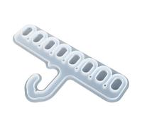Homoyoyo Moule Silicone Créatif pour Crochet DIY Moule Support Porte-manteau Cercles Silicone pour Fabrication de Cintres et Décoration Maison