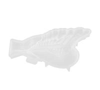 Homoyoyo Moule Silicone Forme Cœur Flexible pour Décoration Murale DIY Réutilisable et Antiadhésif Moulage Époxy pour Artisanat et