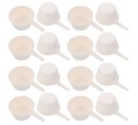 Homoyoyo Moules à cupcakes jetables en papier blanc 50Pcs, forme poêle, biodégradables, pour servir des desserts et salades en hôtels