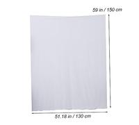 Homoyoyo Moustiquaire Fenêtre Autocollante Filet de Protection Insectes Toile Résistante pour Maison et Bureau Rideau Moustiquaire DIY sans Perçage Voile Blanc Facile à Installer