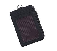 Homoyoyo Multifonction PU Étui De Protection pour Cartes De Crédit Et Design Pratique pour École Shopping Et Travail Noir