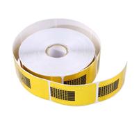 Homoyoyo Nail Art Paper Tray Carré Autocollants Guide Ongles Extension Gel UV et Acrylique Support Faux Ongles Manucure Maison et Professionnels