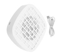 Homoyoyo Nail Dust Collector Silence Silencieux Aspiration Puissante Rechargeable pour Manucure Salon et Usage Domestique Moderne Blanc