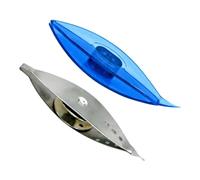 Homoyoyo Navettes De Frivolité en Métal Et Plastique 2 Pièces Outils De Tricot DIY Légers Et Ergonomiques pour Artisans Débutants Et Expérimentés Tricot, Tissage Et Artisanat Présent Polyvalent