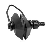 Homoyoyo Nettoyant pour Moteurs de Yacht Noir, Manchon D’échappement pour Moteur Hors-Bord, Outil de Rinçage Bateau Compatible Prises D’Eau Latérales, Accessoire Marin pour Nettoyage