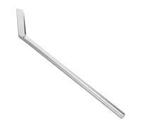 Homoyoyo Nettoyeur de Rainures D’ascenseur Grattoir Métallique, Petite Brosse Rainurée Solide, Outil de Nettoyage de Seuils pour Entretien Maison et Locaux Commerciaux