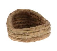 Homoyoyo Nid Tissé Main pour Poules Nichoir Polyvalent Matériaux Durables Pondoir Confortable pour Poulailler Extérieur Adapté à Élevage Collecte Œufs Refuge pour Volailles