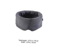 Homoyoyo Nuit Occultant Coton Cache Yeux Confortable et pour Sommeil Voyage et Sieste Facial Doux et Lavable Bloqueur Lumière Complet