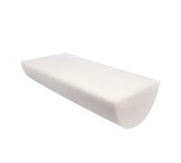 Homoyoyo Oreiller Semi-cylindrique pour Jambes avec Matelas de Repos et Massage des Coussin Ergonomique Portable Antidérapant pour Bureau Maison et École Soulagement des Crampes et Confort