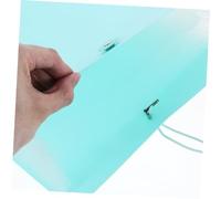 Homoyoyo Organisateur Portable de Fichiers Accordéon Vert Capacité avec Plusieurs Couches Poche Sécurisée Bouton pour Documents Rangement Pratique pour Bureau et Étudiants