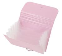 Homoyoyo Organisateur pour Plaques de Stamping Ongles Transparent Pliable Album de Rangement Résistant pour Plaques de Nail Art Support Multifonctionnel Compact pour Accessoires Manucure