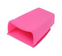 Homoyoyo Organisateur Salle de Bain Mural Silicone Antidérapant pour Outils de Beauté Support Sèche-cheveux et Lisseur avec Ventouse Pot de Rangement Pinceaux Maquillage et Accessoires